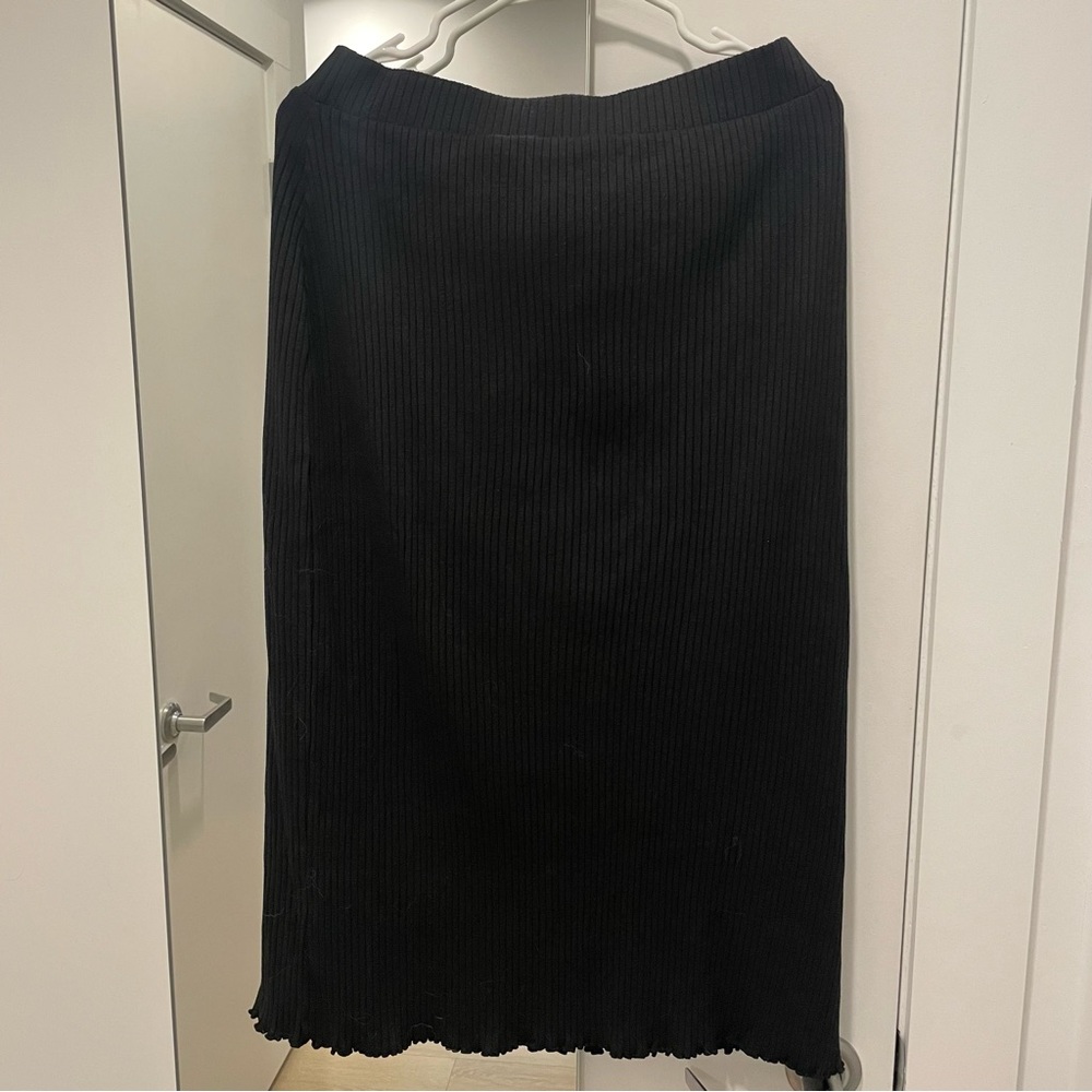 &otherStories Ribbed skirt - Picture 4 of 4